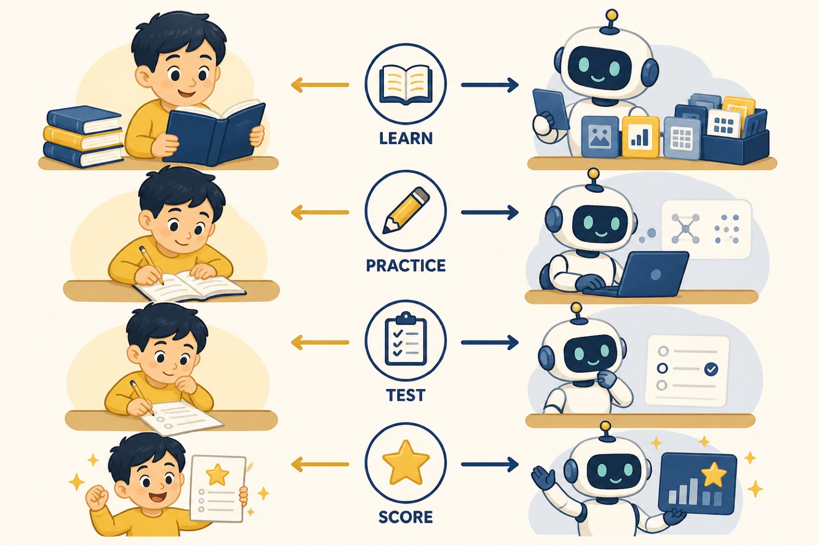 เปรียบเทียบการเรียนของเด็กกับการเรียนรู้ของ AI